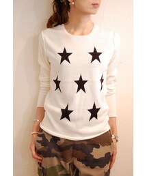 Xapis | スターニットセーター(ニット/セーター)