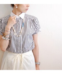 ストライプシャツ(シャツ/ブラウス)