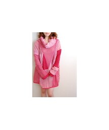 RehersalL | ニットパッチタートルセーター(ニット/セーター)