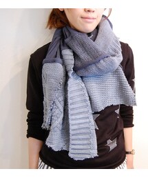 RehersalL | スキューパッチニットマフラー(マフラー)