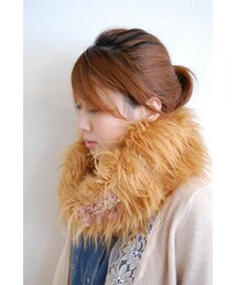 RehersalL | ファーネックウォーマー(ネックウォーマー/スヌード)