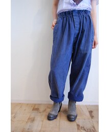 RehersalL | ブルーワークビッグパンツ(その他パンツ)