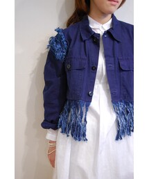 RehersalL | フリンジショルダーワークジャケット(その他アウター)