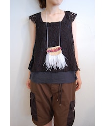 RehersalL | レースボヘミアンタンクトップ(タンクトップ)