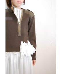 sandglass | ジップアップコマンドセーター(ニット/セーター)