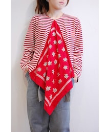 RehersalL | フラワーバンダナﾎﾞｰﾀﾞｰロンT(Tシャツ/カットソー)