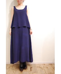 RehersalL | シルクレイヤードワンピース(ワンピース)