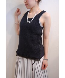 RehersalL | ガーゼラップチェコタンクトップ(タンクトップ)