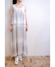 RehersalL | シルクレイヤードワンピース(ワンピース)
