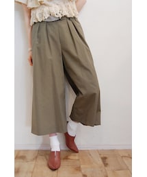 Xapis | タックワイドパンツ(その他パンツ)