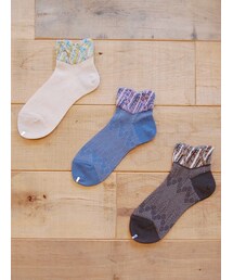 nonnette | Whim jagged lace socks(ソックス/靴下)