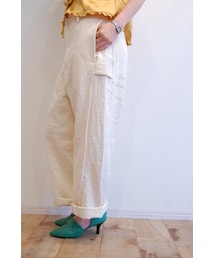 sandglass | インコンプリートペインターリネンパンツ(その他パンツ)