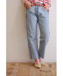 ターンバックデニム(デニムパンツ)