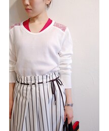 RehersalL | サーマルレースロンT(Tシャツ/カットソー)