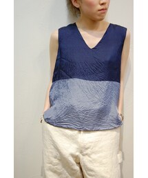 hippiness | キュプラコントラストカラータンットップ(タンクトップ)