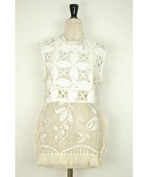 RehersalL | コットンレースタンクトップ(シャツ/ブラウス)