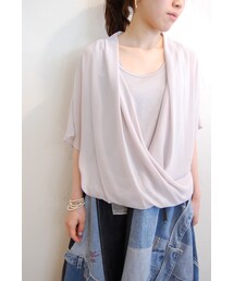 カシュクールプルオーバー(シャツ/ブラウス)