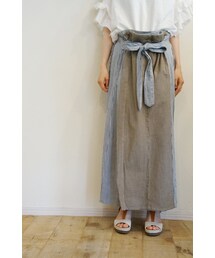 RehersalL | ストライプラップパンツ(その他パンツ)