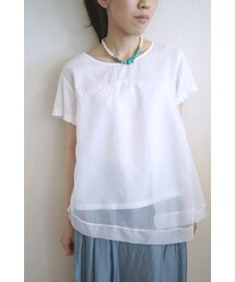 RehersalL | オーガンジーブラウス(シャツ/ブラウス)