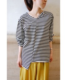 RehersalL | ボーダーカットロンT(Tシャツ/カットソー)