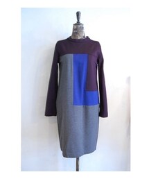 Xapis | カラーパネルワンピース(ワンピース)