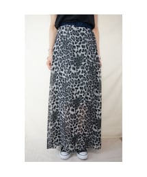 RehersalL | レオパードマキシスカート(スカート)