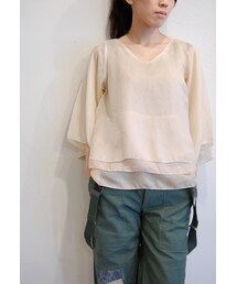 RehersalL | キュプラレイヤードトップス(シャツ/ブラウス)