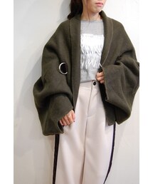 RehersalL | ブランケートケープ(ポンチョ)