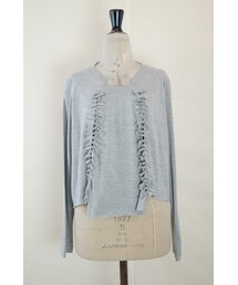 RehersalL | カットフリンジロンT A(Tシャツ/カットソー)
