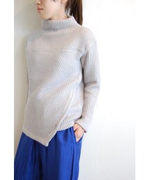 Xapis | アシンメトリーニット(ニット/セーター)