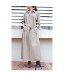 hippiness | トレンチコートワンピース(ワンピース)