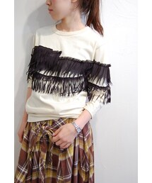 RehersalL | フリンジロンT(Tシャツ/カットソー)
