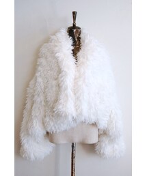 RehersalL | カーリーロングファーコート(その他アウター)