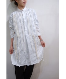 sandglass | プリーテッドグランパシャツ(Tシャツ/カットソー)