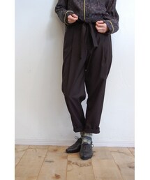 リボンテーパードパンツ(その他パンツ)