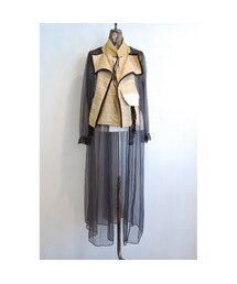 RehersalL | シフォンロングガウン(ワンピース)