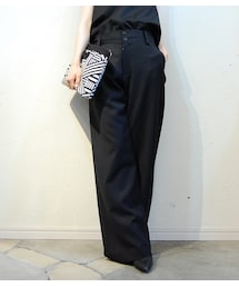 hippiness | バックギャザーワイドパンツ(その他パンツ)