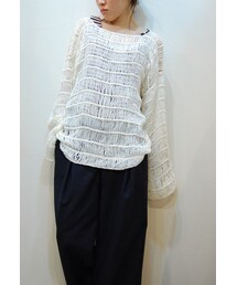 tiny dinosaur | フレアスリーブニット(ニット/セーター)