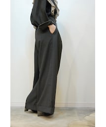 tiny dinosaur | ブロードタックパンツ(その他パンツ)