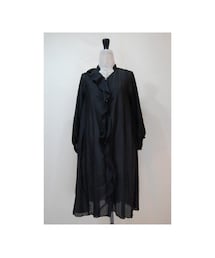 RehersalL | コットンシルクシャツOP(ワンピース)