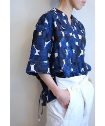tiny dinosaur | リーフパターンブラウス(シャツ/ブラウス)
