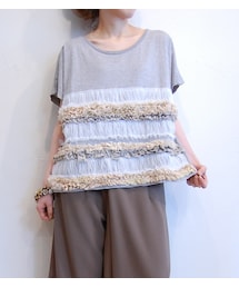RehersalL | フリルTシャツ(Tシャツ/カットソー)