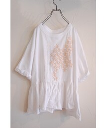 RehersalL | スターアイレットギャザーT(Tシャツ/カットソー)