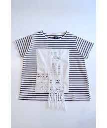RehersalL | フロントパネルボーダーTシャツ(Tシャツ/カットソー)