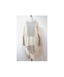 RehersalL | モコモコボーダーパッチOP(ワンピース)