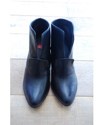 Vialis | スリットショートブーツ(ブーツ)