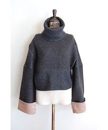 hippiness | リブタートルネック(ニット/セーター)