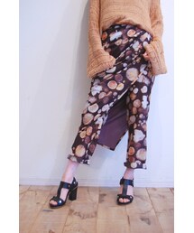 tiny dinosaur | growth ring print pants(その他パンツ)
