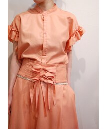 RehersalL | キュプラツイルフリルスリーブシャツ(シャツ/ブラウス)