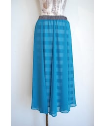 リバーシブルシフォンスカート(スカート)